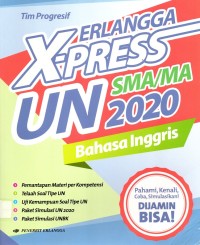 Erlangga X-Press UN SMA/MA 2020 Bahasa Inggris [BOS]