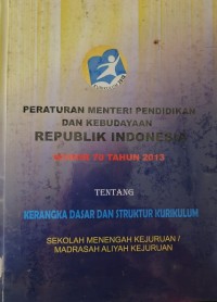 Image of Kerangka Dasar Dan Struktur Kurikulum