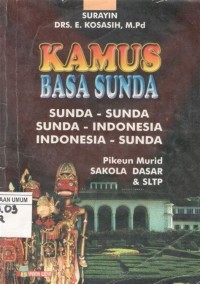 Image of Kamus Bahasa Sunda