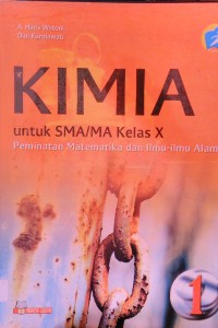 KIMIA Untuk SMA/MA Kelas X