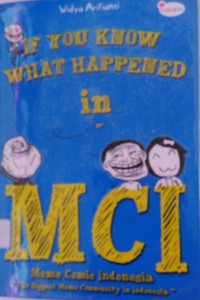 If You Know What Haooened In MCI