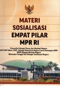Materi Sosialisasi Empat Pilar MPR RI