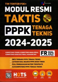 Modul Resmi Taktis PPPK Tenaga Teknis 2024-2025