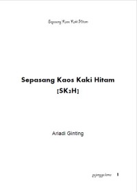 Sepasang Kaos Kaki Hitam [SK2H]