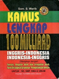 Image of Kamus Lengkap 100 Milliard