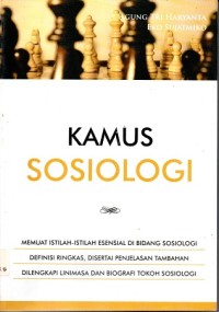 Kamus Sosiologi
